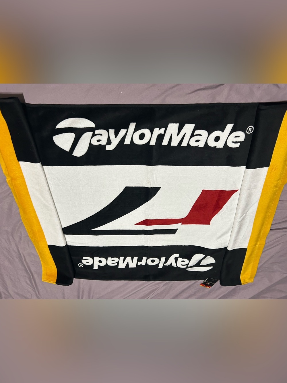NWT TaylorMade R7 Tour Golf Towel 27” x 48”